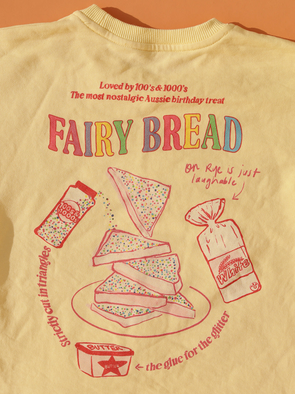 Fairy Bread On Butter Pullover