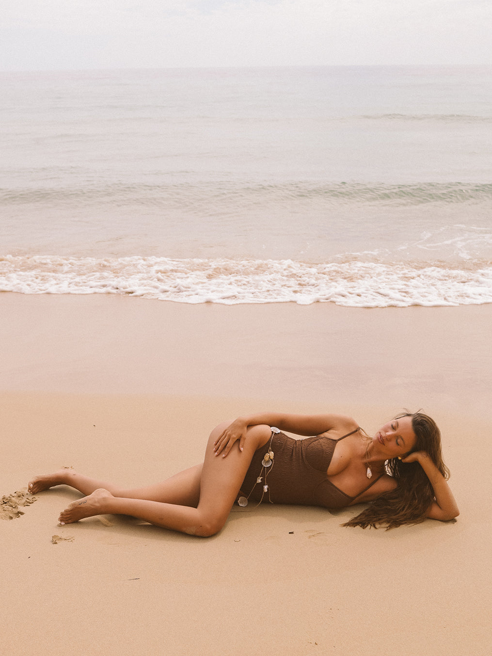 Latte Underwire Onepiece