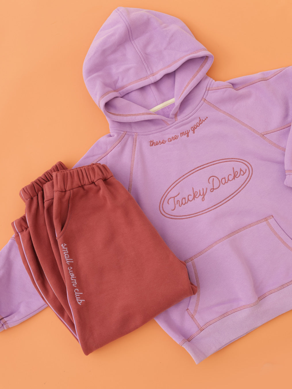Good Tracky Dacks Dusty Red