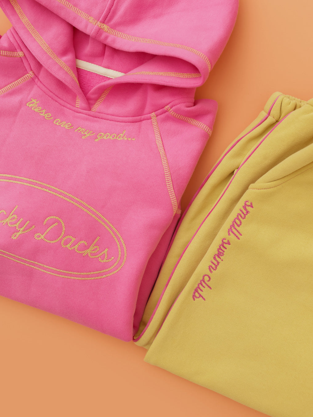 Good Tracky Dacks Pink Hoodie
