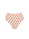 Raspberry & Cream Polka High Pant