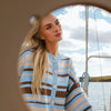 Sails Stripe Oversized Cardi