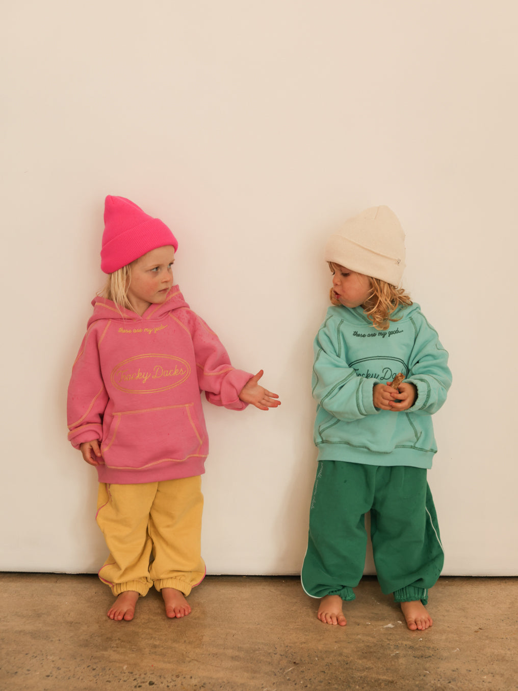 Good Tracky Dacks Pink Hoodie