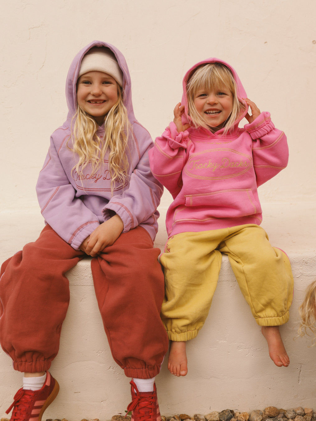 Good Tracky Dacks Pink Hoodie
